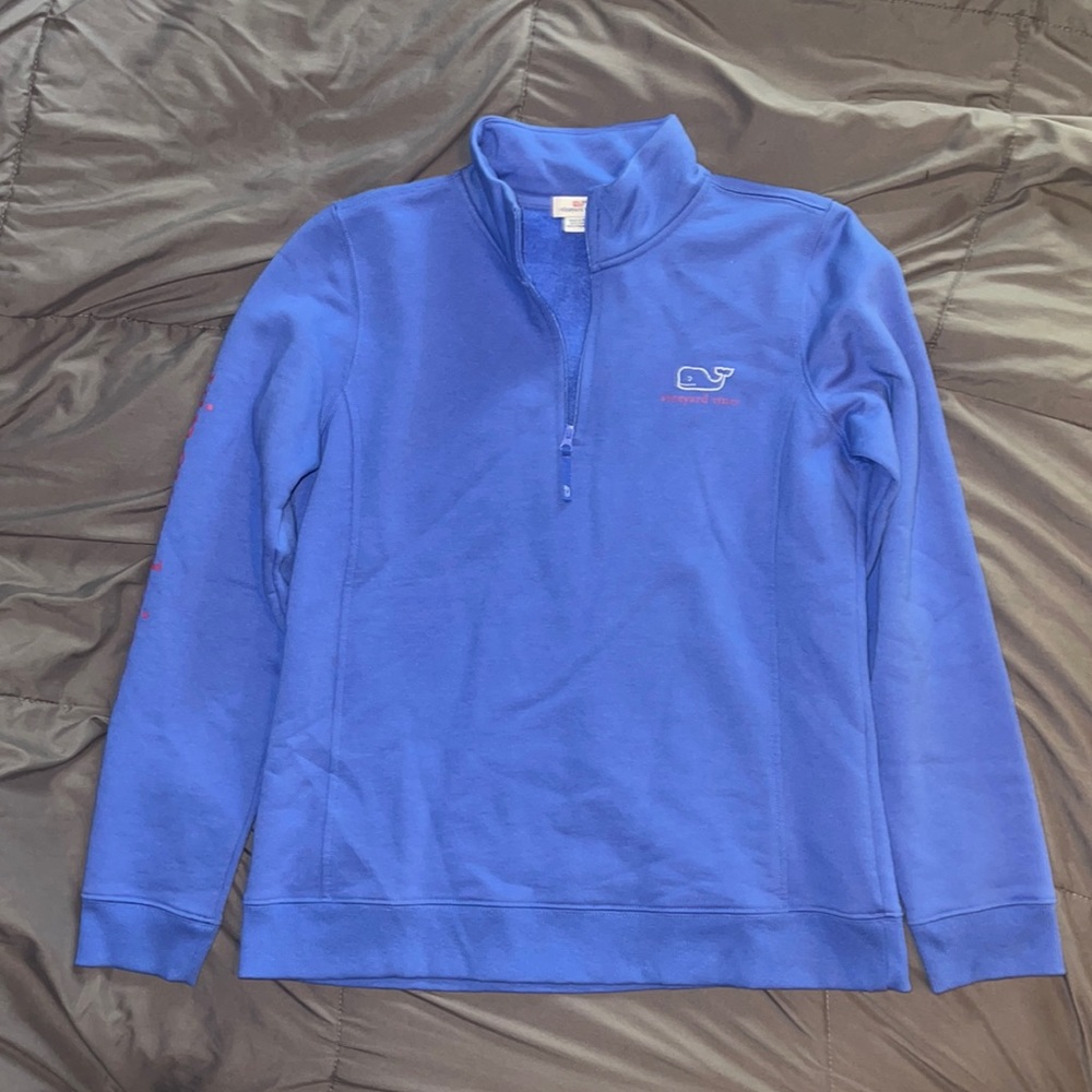 Zip up Vineyard Vine crewneck